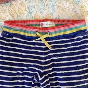 Mini Boden 9y toweling long pants
